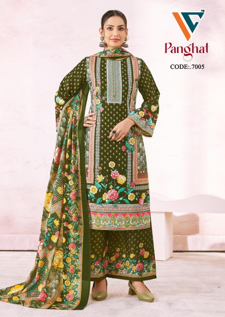 Vandana panghat vol-7 cotton dress material low price online wholesale